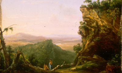 Indians Viewing Landscape by Thomas Cole