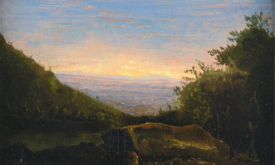 Landscape, Sunrise in the Clove by Thomas Cole