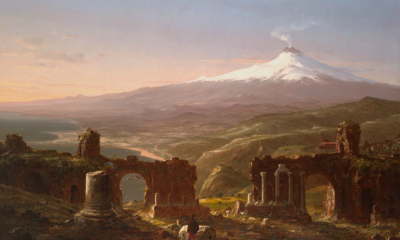 Mount Etna From Taormina, Sicily by Thomas Cole