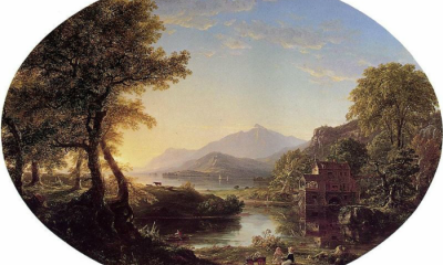 Old Mill at Sunset by Thomas Cole