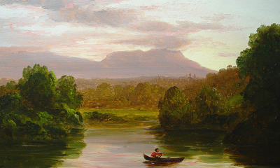 On Catskill Creek by Thomas Cole