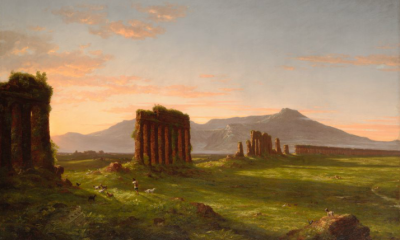 Roman Campagna (Ruins of Aqueducts in the Campagna Di Roma) by Thomas Cole
