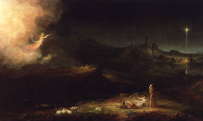 The Angel Appearing to the Shepherds by Thomas Cole