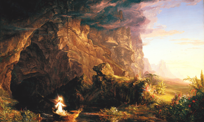The Voyage of Life: Childhood (First Set) by Thomas Cole