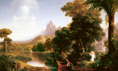 The Voyage of Life: Youth (First Set) by Thomas Cole