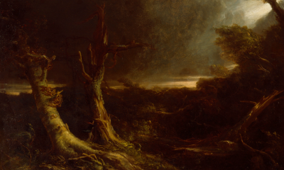 A Tornado in the Wilderness by Thomas Cole