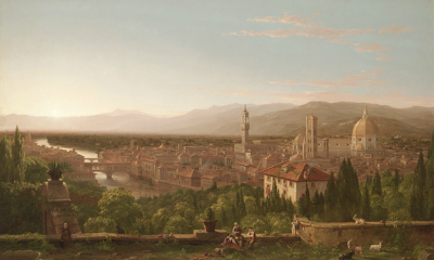 View of Florence by Thomas Cole