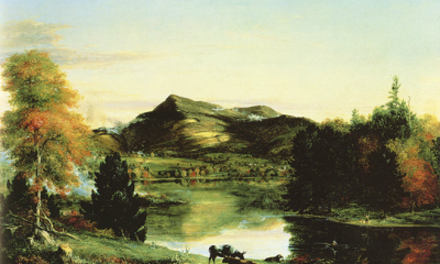 View of the Hoosac Mountain by Thomas Cole