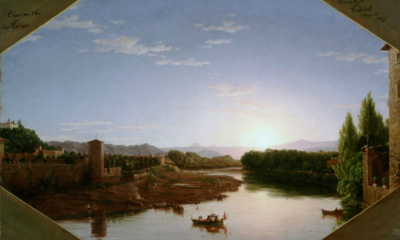 View of the Arno, Near Florence by Thomas Cole