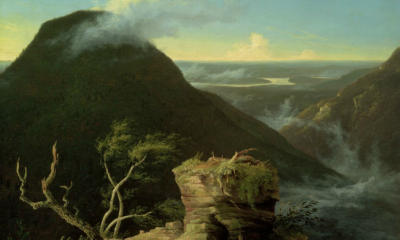 View of the Round-Top in the Catskill Mountains (Sunny Morning on the Hudson) by Thomas Cole