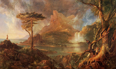 A Wild Scene by Thomas Cole