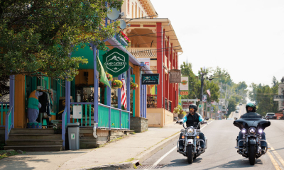 bikers-on-Main-Street-in-Tennersville-film-in-greene-locations