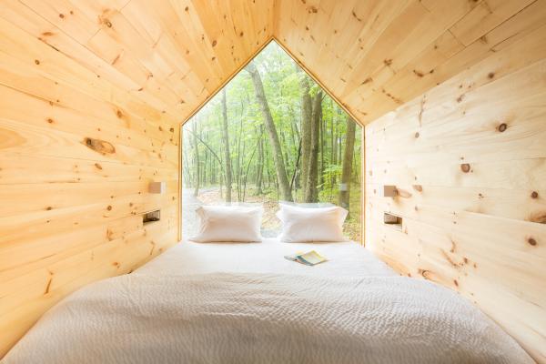 gather greene glamping cabin