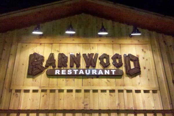 barnwood sign