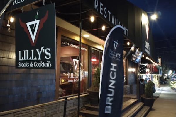 outside lily's steaks and cocktails building