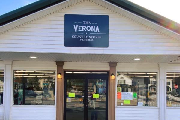 front of The Verona country store & Kitchen