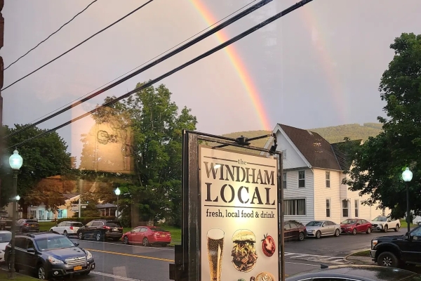 The Windham Local sign