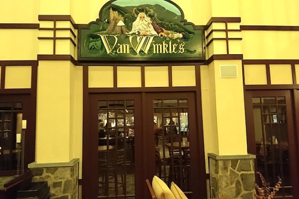 Van Winkles sign
