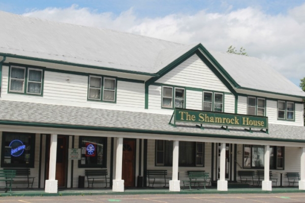 Front of Shamrock House