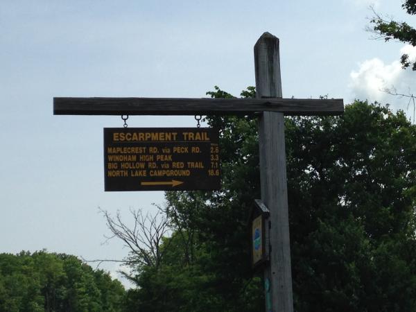 Escarpment Trail - Windham Trailhead