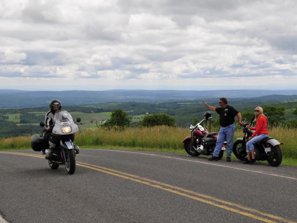 Motorcycling in the Catskills