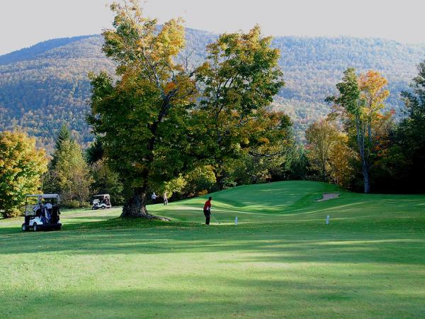 Golf course in the Catskills