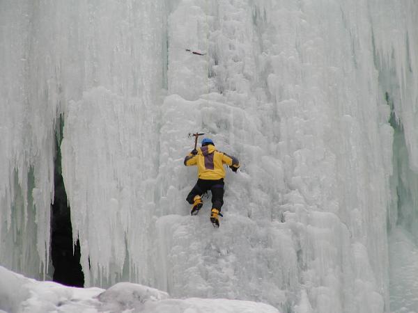 Ice Climbing in the Catskills