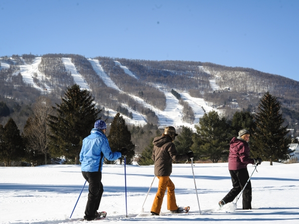 Snowshoeing in the Catskills