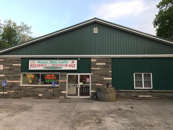 outside building