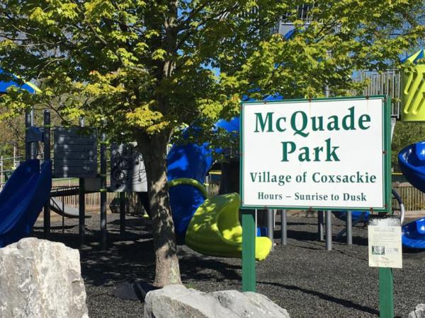 sign and play ground