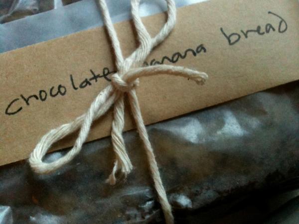chocolate banana bread