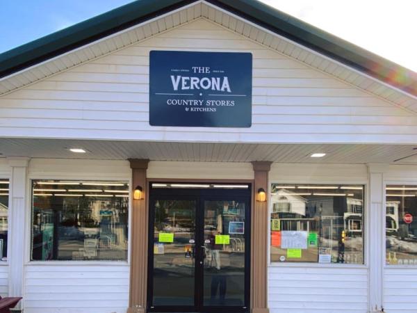 front of The Verona country store & Kitchen