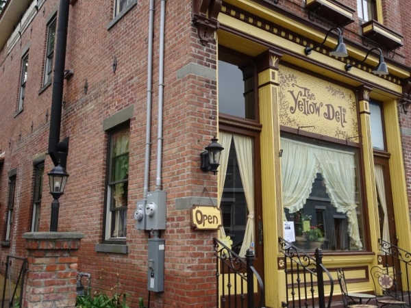 outside of building