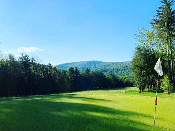 golf course in the sun