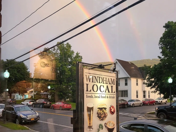 The Windham Local sign