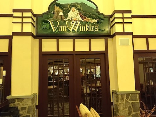 Van Winkles sign