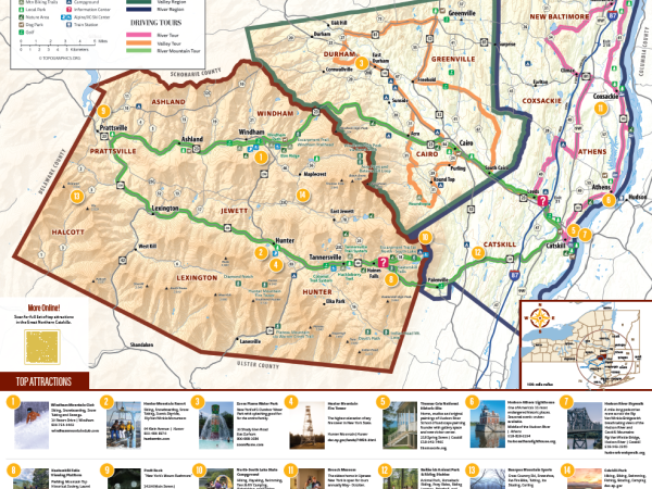 2025 Greene County Vacation Map