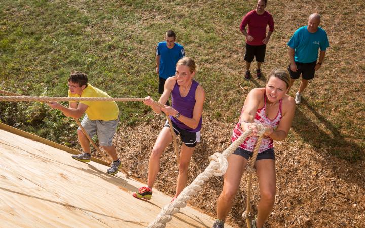 Sunny Hill Viking Obstacle Course