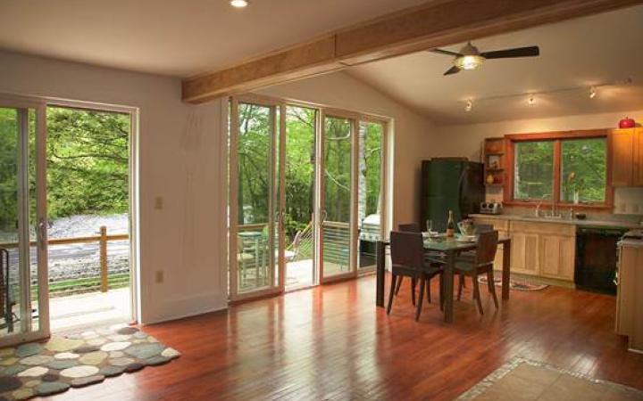 A Stream Side Cottage & The Waterfall House Rentals