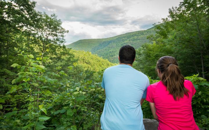 scenic view of the catskills