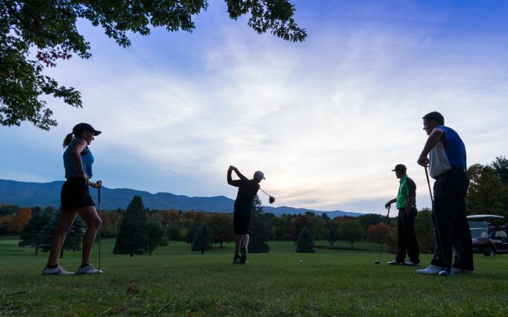 golfing catskill mountains