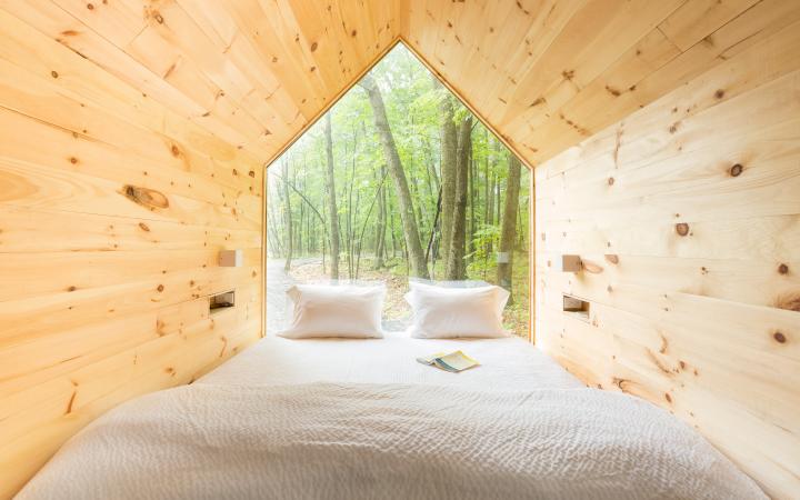 gather greene glamping cabin