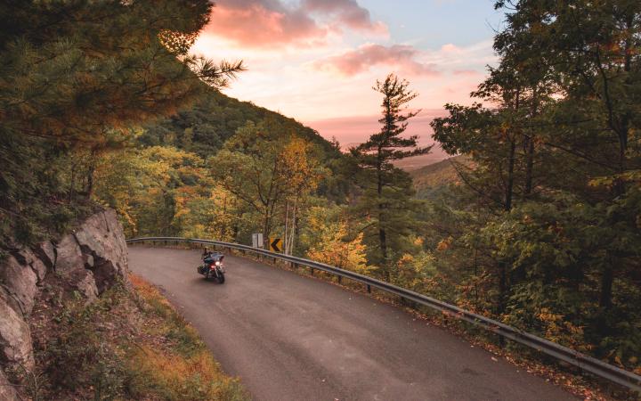 motorcycling in the catskills