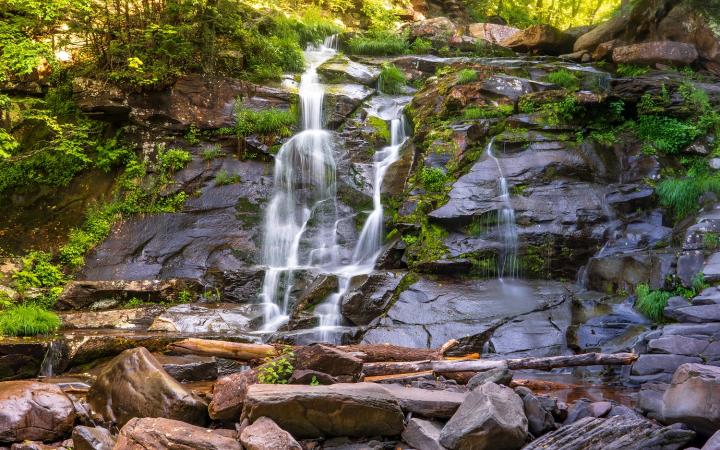 waterfall in the Catskills