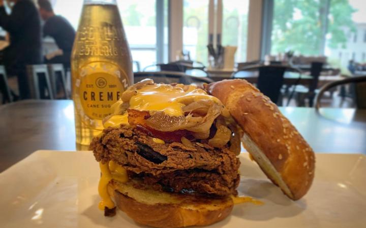 Burger at the Tasting Lab