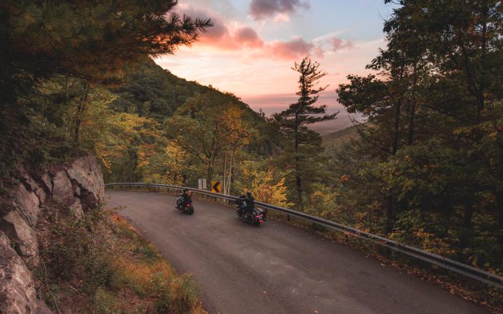 motorcycling in the catskills