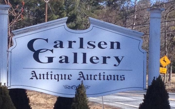 Carlsen Gallery Sign