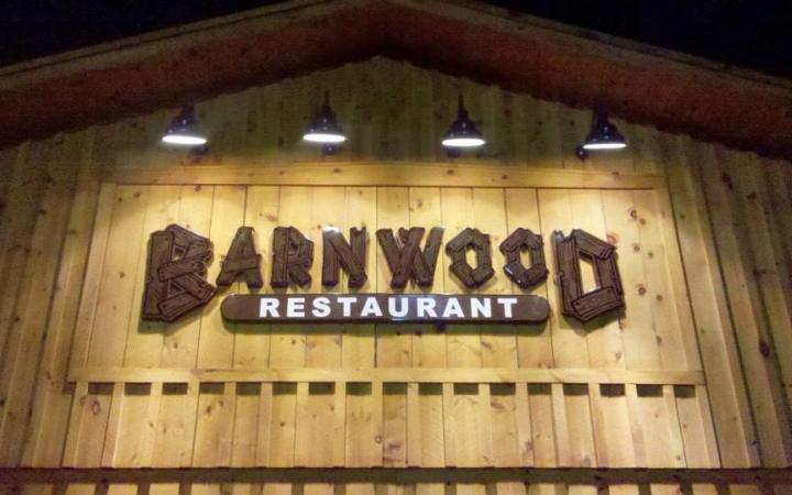 barnwood sign