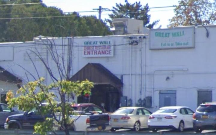 outside building