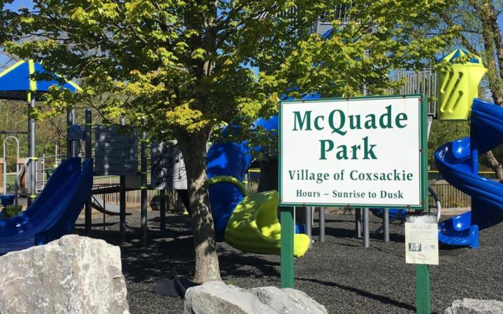 sign and play ground